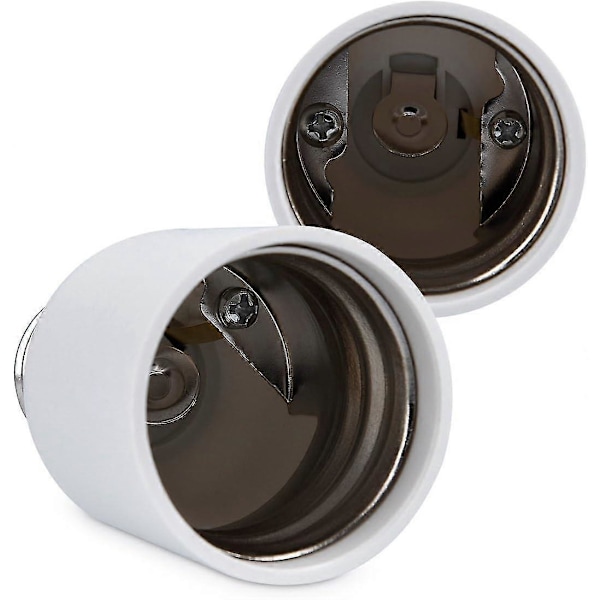 4x Sokkeladapter - E27 til E40 Sokkelkonverter - E40 Base Lampeholderadapter For Halogen LED-pære