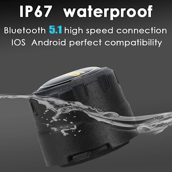 Bluetooth 5.1 Bil TPMS Sensor för Däcktrycksövervakningssystem [YD] 4Pcs