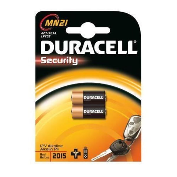 Duracell 23A Alkaline Batteri, 12V, Pakke med 20 - MN21