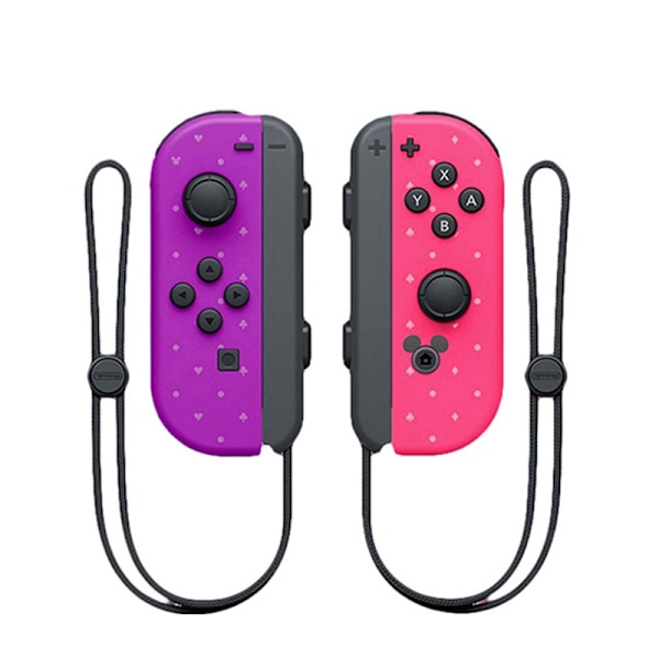 Nintendo Switch-kontroller kompatibel med Nintendo Switch/LITE/OLED, vibrasjon/joystick-støtte vekke/skjermdump/bevegelseskontroll/sport, ingen NFC