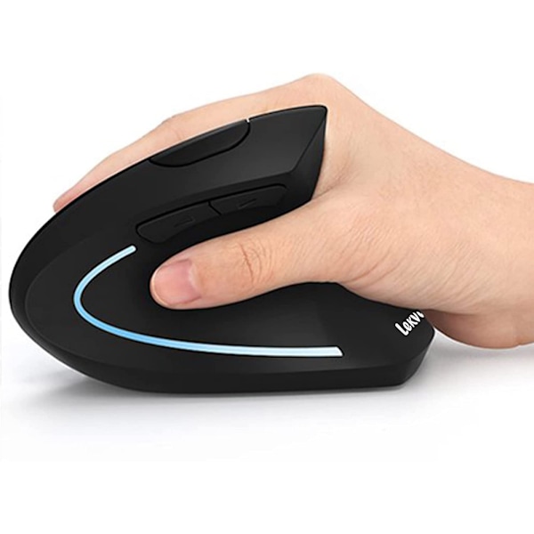 Ergonomic mouse, LEKVEY Vertical wireless mouse - Rechargeable