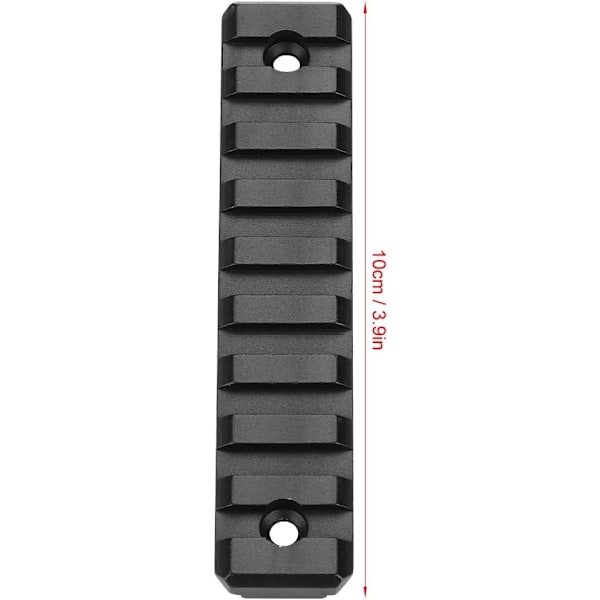 Picatinny Mlok metallskinne M-Lok - 9 spors skinnesett 3/5/9/11 spors P