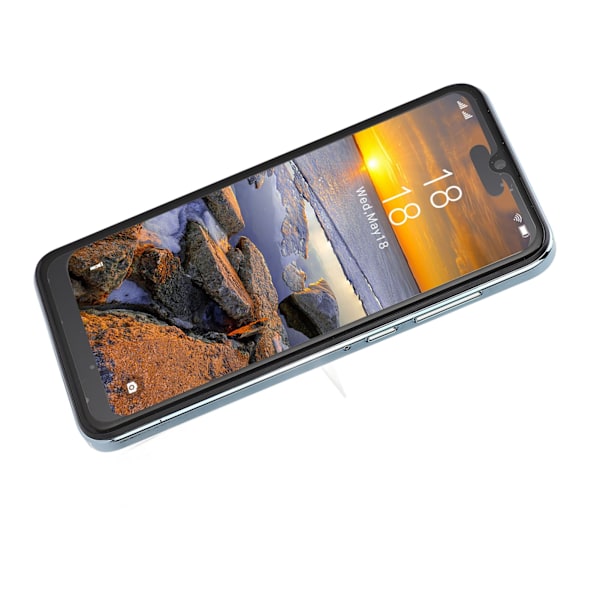 I13pro Max Smartphone Blå 6.1in 4GB RAM 32GB ROM 6800mAh Batteri Mobiltelefon til Android 11.0 100‑240V