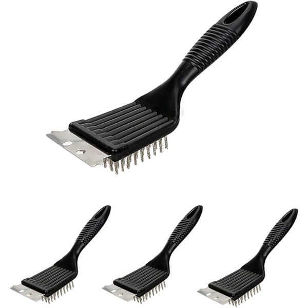 Grillbørste, 4-pak Grillrensebørste til grill [YD]