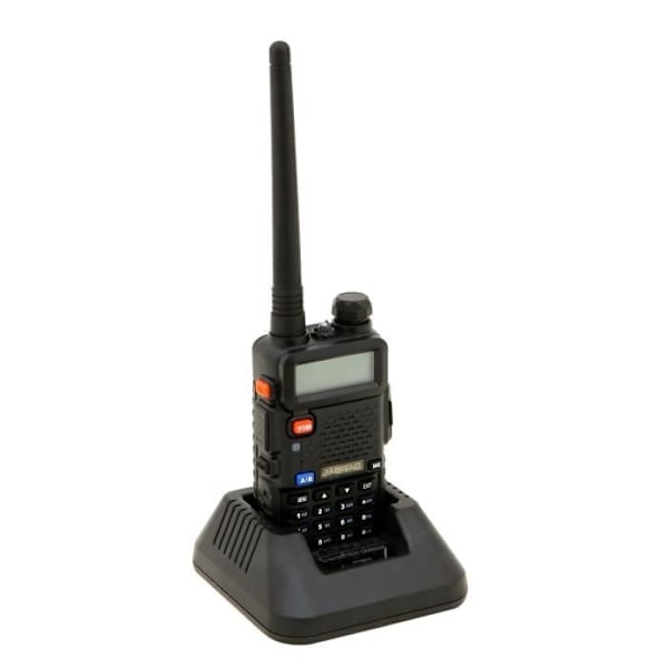 Baofeng UV-5R Walkie Talkie FM VHF/UHF Dobbelt Bånd Radio, Di - Perfekt