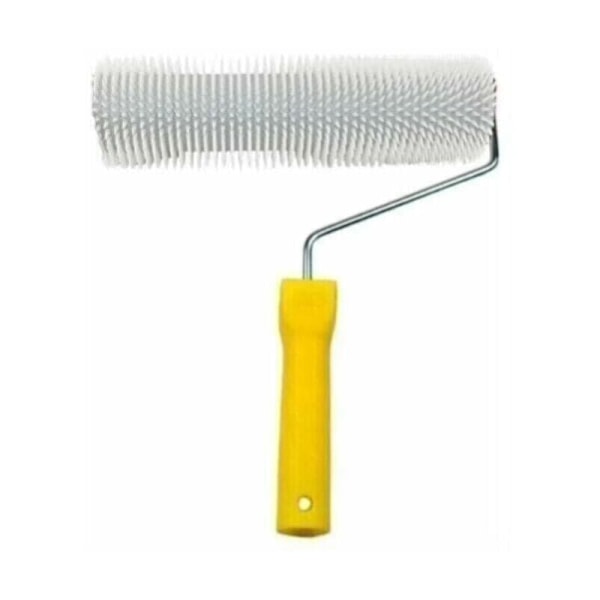 Selvnivellerende piggrulle for fjerning med 12 mm pigger - 23 cm piggrulle, essensielt verktøy for et jevnt gulv