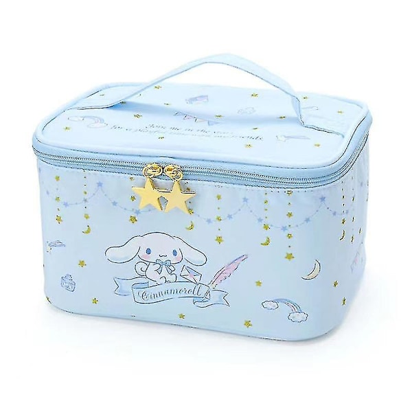 Born Pretty Sanrios Kuromi Cinnamoroll Kawaii Tegneserie Pu Sminkeveske Utendørs Multifunksjonell Reise Kosmetikkveske Toalettmappe