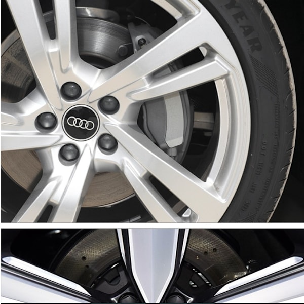 Passer Audi hjulkapsel standard 60MM hjulkapsel (4 stk)