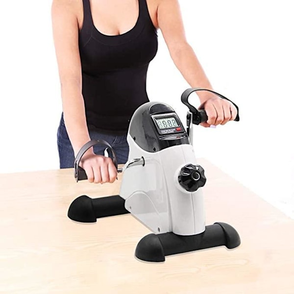 Arm- og benpedaltræner - Sort Black Black