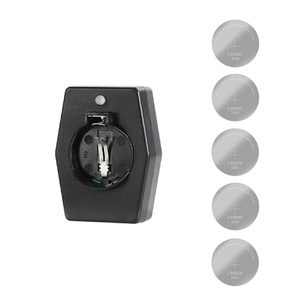 Genopladelige knapcelle-batterier med type C-batterioplader, opladningsadapter til LIR2032, 2025 og 2016-batterier 0.04 Charger and LIR2025