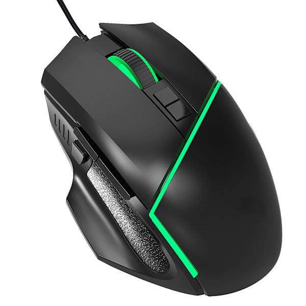 Trådbunden Gamingmus USB Färgglad Belysning Justerbar 6400DPI Datortillbehör{GKS}