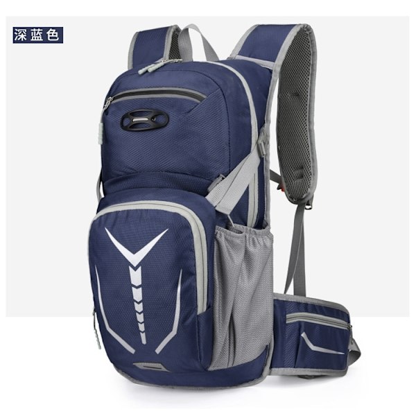 Rygsæk 18L til løb / cykling Sort Dark blue Dark blue