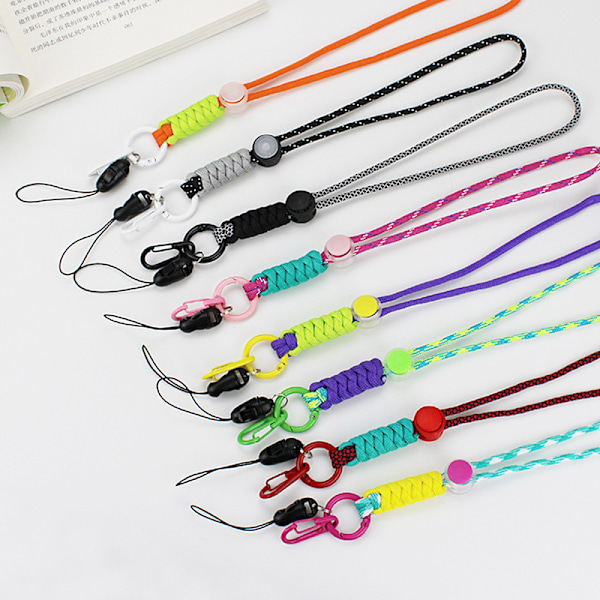 Justerbar sladdtelefonkedja mobilrem Anti-Lost Lanyard A9