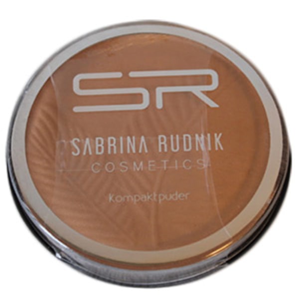 Sabrina Cosmetics Compact Powder (farve #4) Light brown