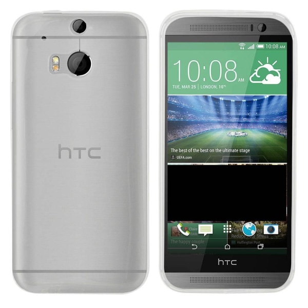 Colorfone HTC One M8/M8s cover (gennemsigtig) Transparent
