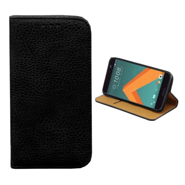 Colorfone HTC 10 Wallet Case (SORT) Black