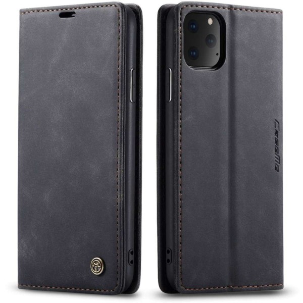 CaseMe iPhone 12 Mini (5.4) Wallet Retro (MUSTA) Black