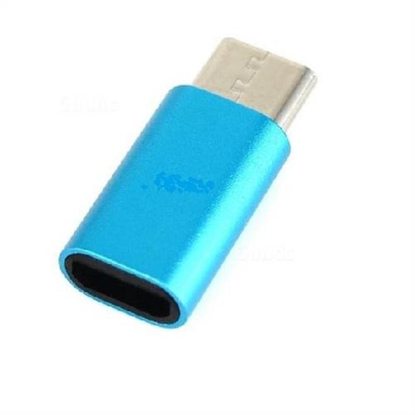 Lightning (iPhone) Till USB-C Adapter (Blå) Blå