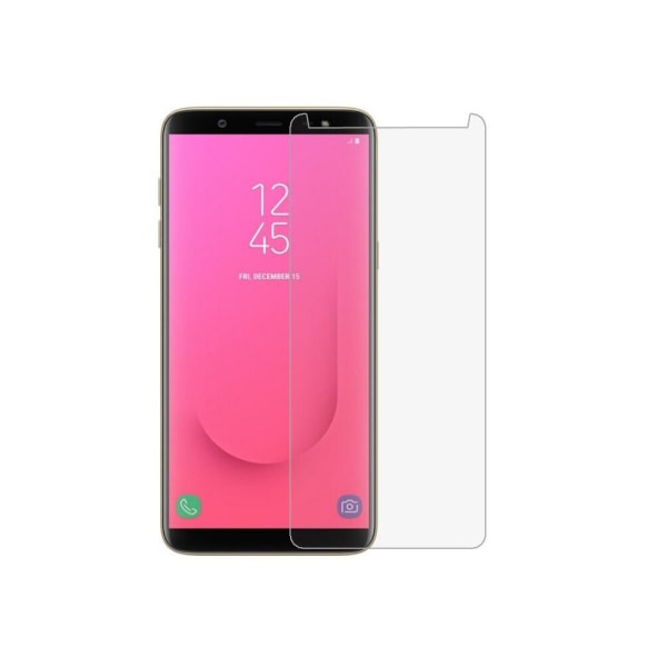 Colorfone Samsung Galaxy J8 2018 Skärmskydd i Härdat Glas Transparent