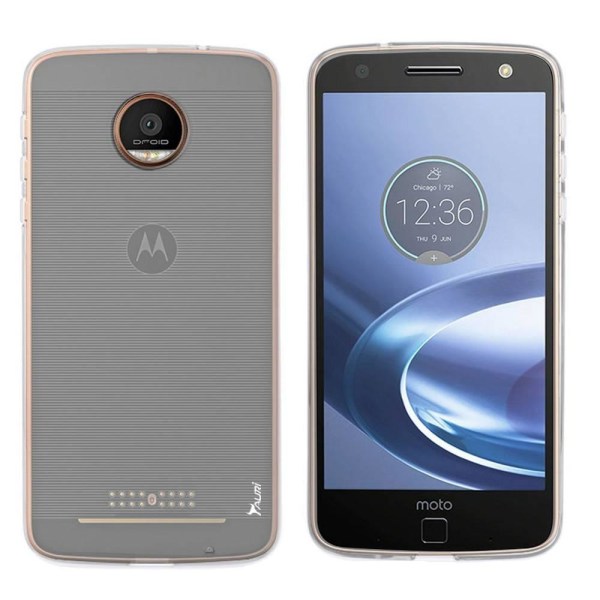 Colorfone Motorola Moto Z Force Cover (gennemsigtig) Transparent