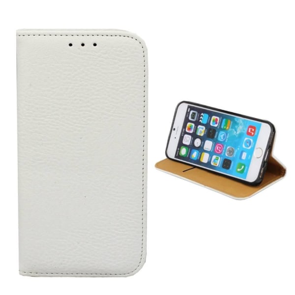Colorfone iPhone SE case lompakkokotelo (1 lokero) (VALKOINEN) White