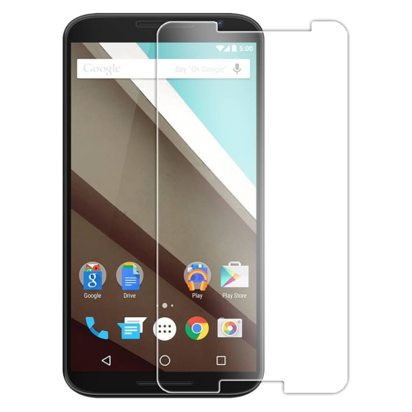 Colorfone Google Nexus 6 -näytönsuoja karkaistua lasia Transparent