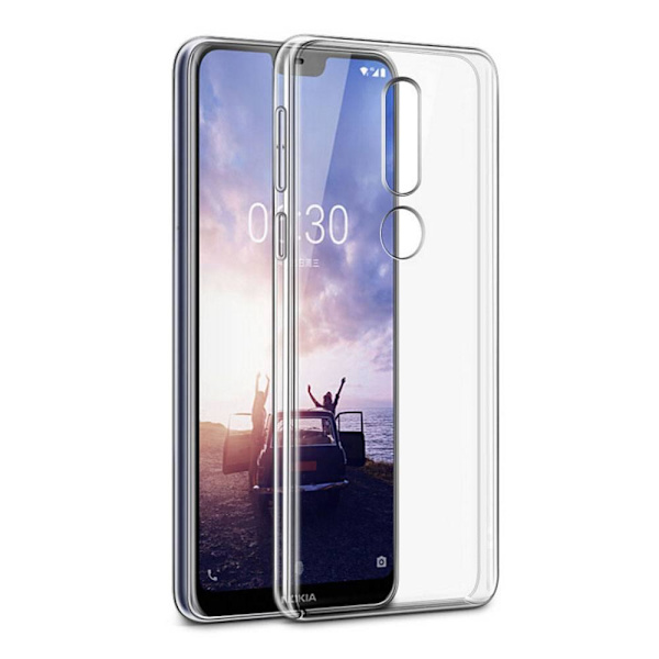 Cover Nokia X6 -kuori (läpinäkyvä) Transparent