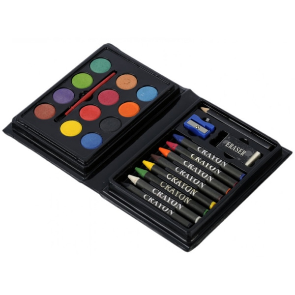 Tegne- og malesæt (24-pak) Multicolor