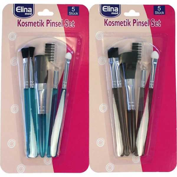 Elina Sminkborstar 5-pack (Brun) Brun