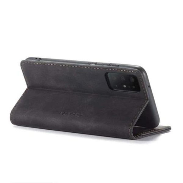 CaseMe Samsung Galaxy S20 Wallet Retro (SVART) Svart