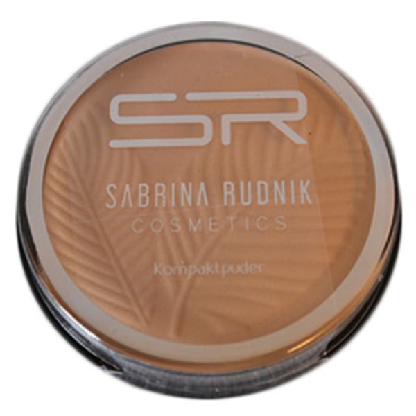Sabrina Cosmetics Compact Powder (farve #2) Light brown