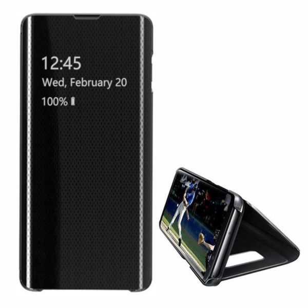 Colorfone Samsung Galaxy Note 10 Cover Flip Case (musta) Black