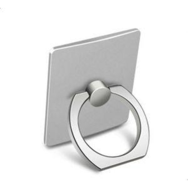Mobilhållare/Fingerhållare - Universal ring för mobilen (Silver) Silver