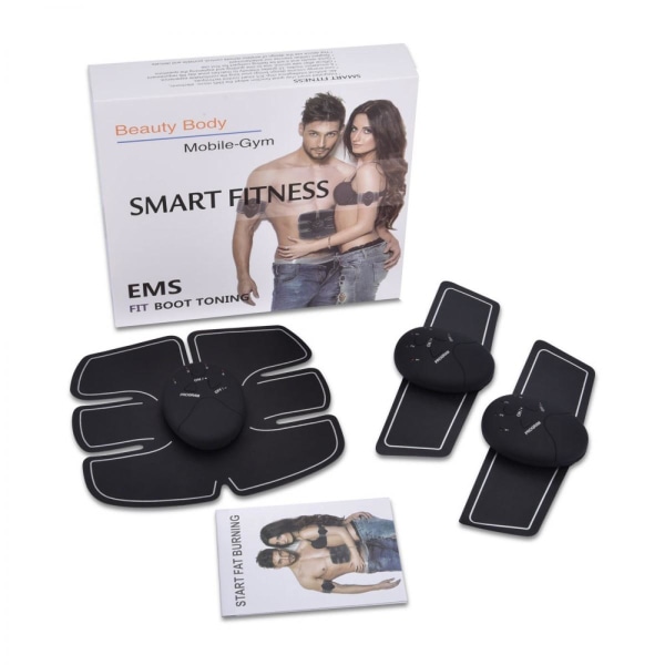Mobile Gym - Smart Fitness, Muscle Trainer (musta) Black