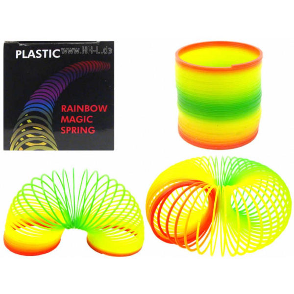 Slinky - Leksak (Spiral som går i trappor) multifärg