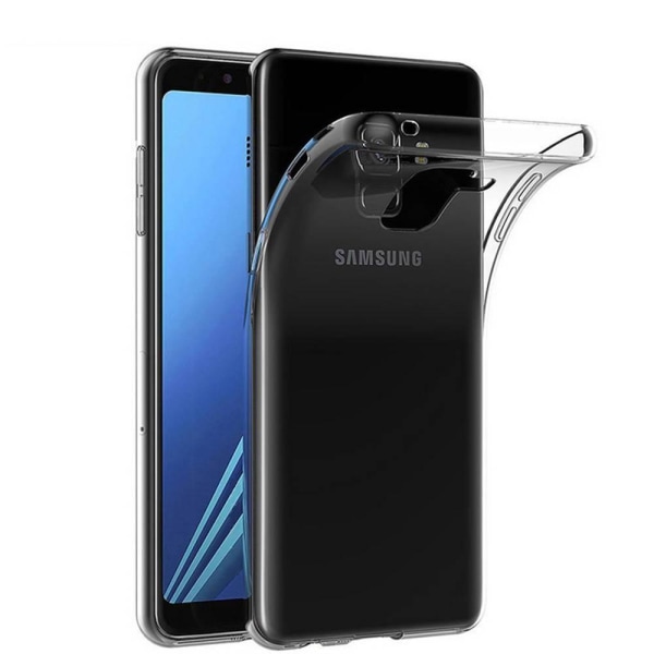 Colorfone Samsung Galaxy J8 2018 -kuori (läpinäkyvä) Transparent