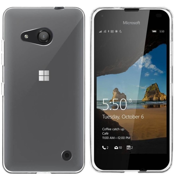 Colorfone Microsoft Lumia 550 cover (gennemsigtig) Transparent