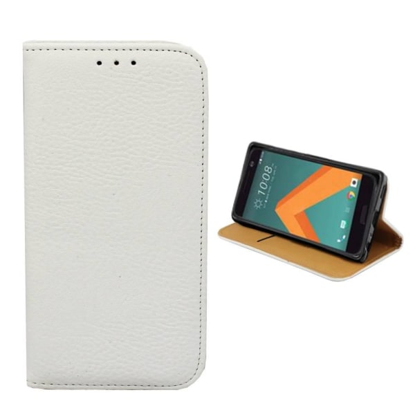 Case HTC 10 -lompakkokotelo (valkoinen) White