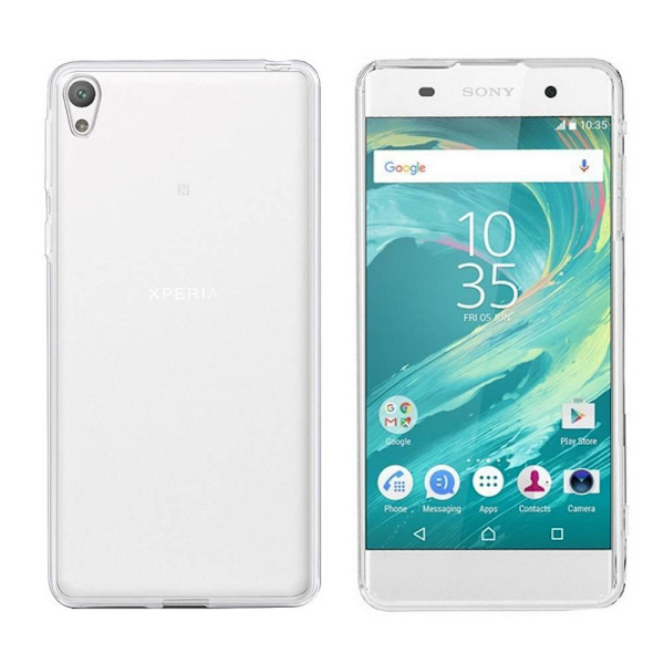 Colorfone Sony Xperia E5 cover (gennemsigtig) Transparent