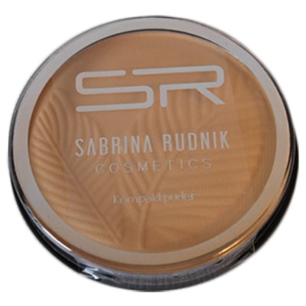 Sabrina Cosmetics Compact Powder (farve #3) Light brown