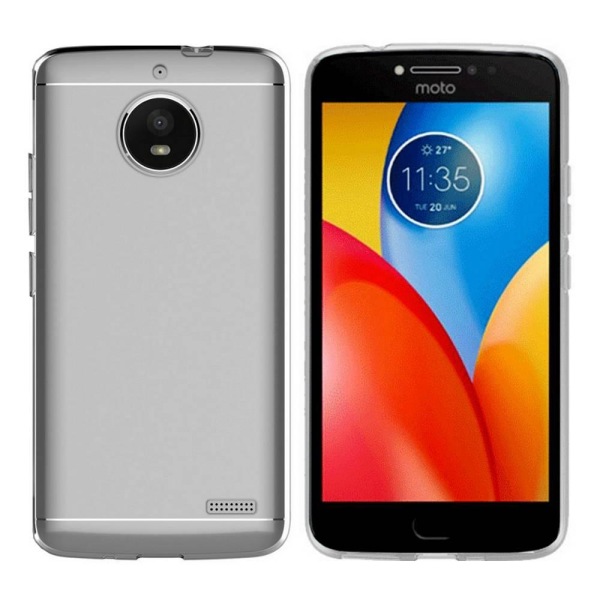 Colorfone Motorola Moto E4 cover (gennemsigtig) Transparent