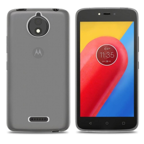Colorfone Motorola Moto C Plus cover (läpinäkyvä) Transparent