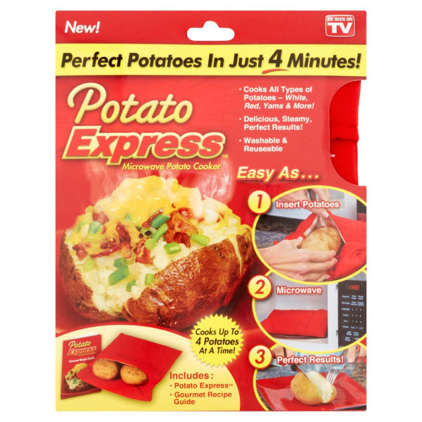 Potato Express - Kartofler i mikroovnen Red