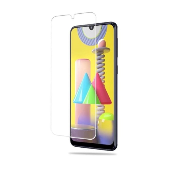 Colorfone Samsung Galaxy M21 näytönsuoja karkaistua lasia Transparent