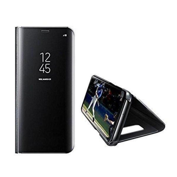 Colorfone Samsung Galaxy J4 2018 Cover Flip Case (musta) Black