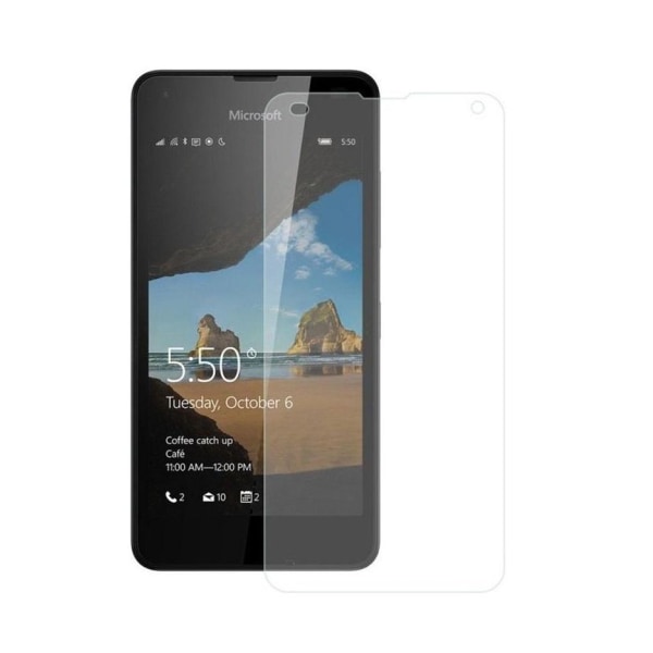 Colorfone Microsoft Lumia 550 skærmbeskytter i hærdet glas Transparent