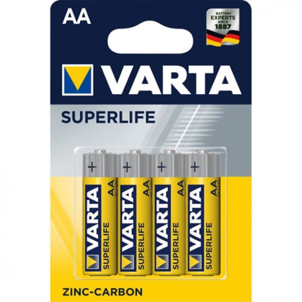Varta Superlife AA Batteri (4-pack) multifärg
