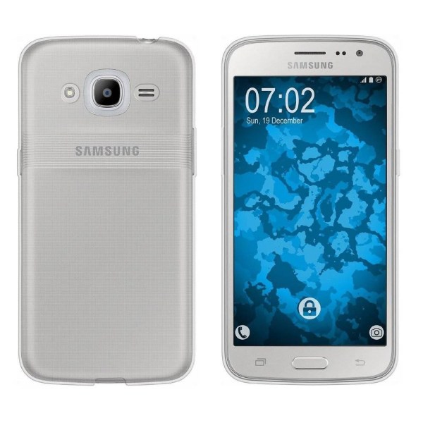 Colorfone Samsung Galaxy J2 2016 cover (gennemsigtig) Transparent