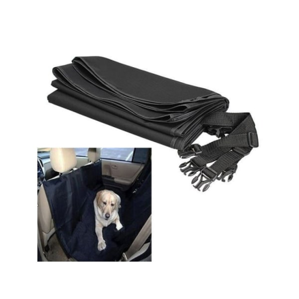 Koiran matto takapenkille (musta) Black