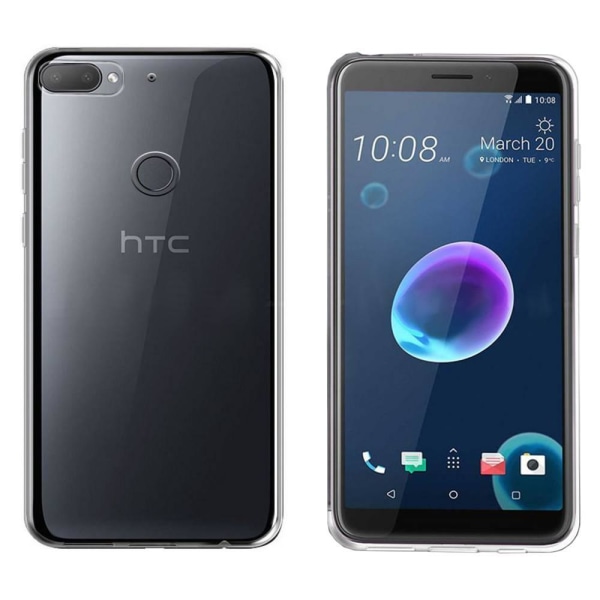 Colorfone HTC Desire 12+ cover (gennemsigtig) Transparent